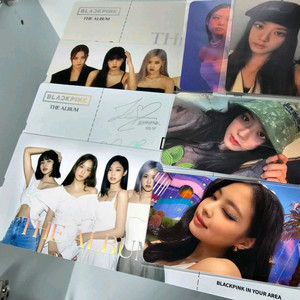 블랙핑크 더 앨범 케타포 특전 세트 팝니다.