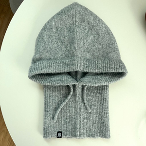 라운드리코 니트 바라클라바 라이트그레이