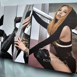 블랙핑크 본핑크 디지팩 4종 세트 풀구성 팝니다.
