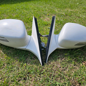 제네시스BH 14핀 흰색 사이드미러 세트 이미지