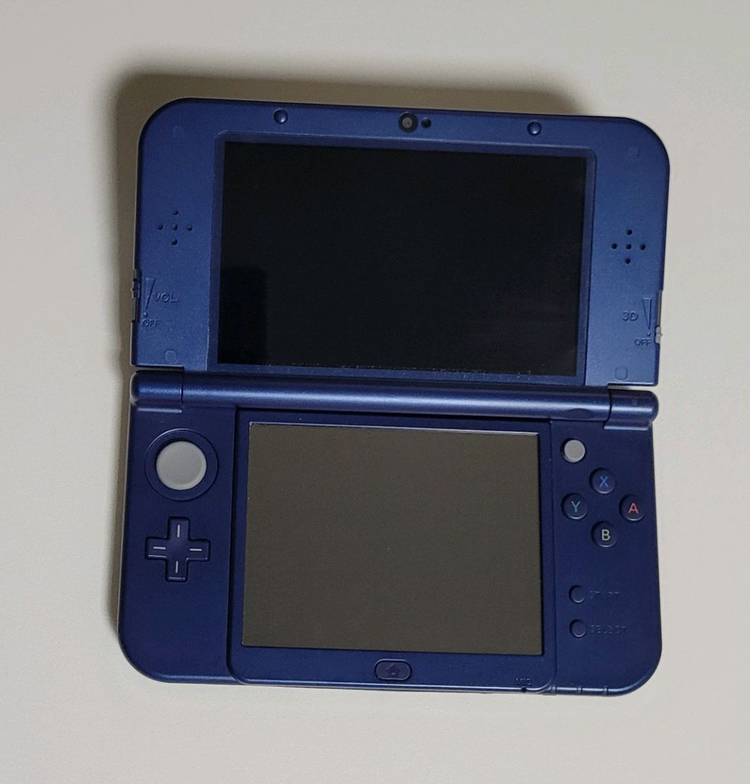 뉴 new 닌텐도 3ds xl 뉴큰다수 메탈릭 블루--6