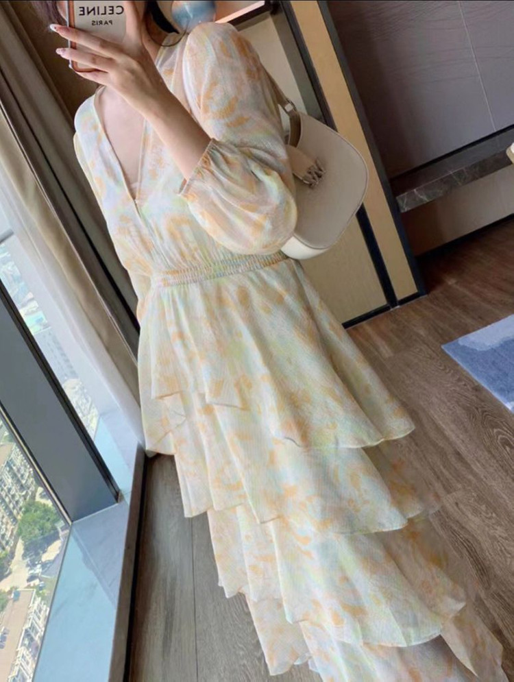 새상품) 마쥬 짐머만 스타일 원피스 36 사이즈(내의포함)--1