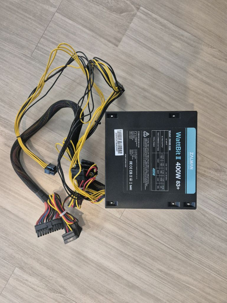 잘만 WattBit II 400W 파워 서플라이--3
