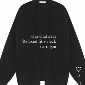 후왓웨어 리더블유 릴렉스 옷핀가디건 옷핀까지 포함 2사이즈