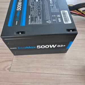 잘만 EcoMax 500W 83+ 파워 서플라이