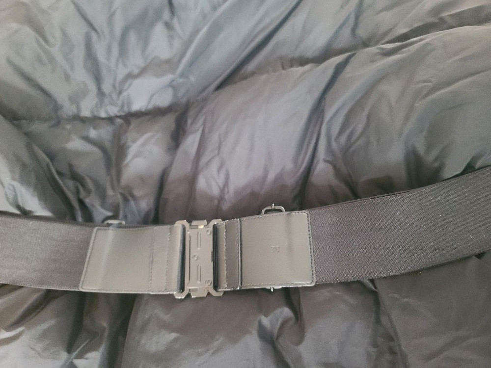 한성 타임 구스 포스트모던 블랙 롱패딩 F 사이즈--4