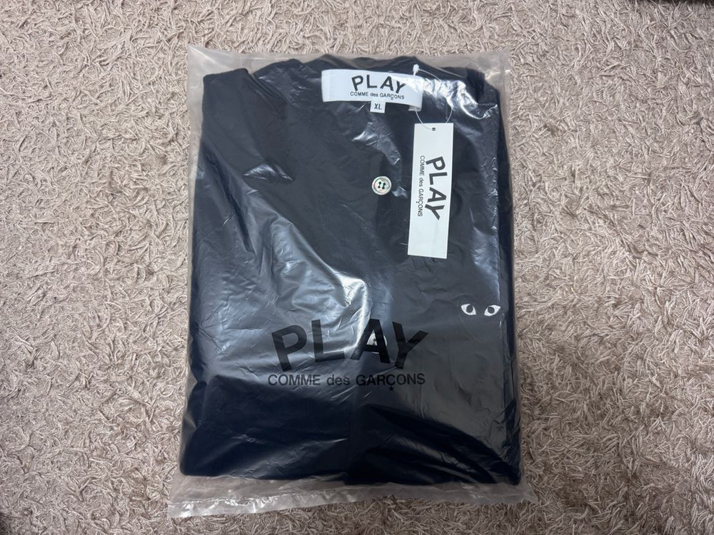 [새상품|택포] 꼼데가르송 U자형 신상 가디건 (블랙/XL,XXL)--1