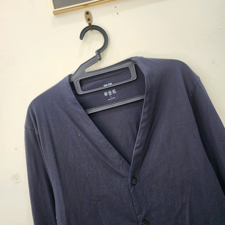 [유니클로] 에어리즘 가디건 L--1