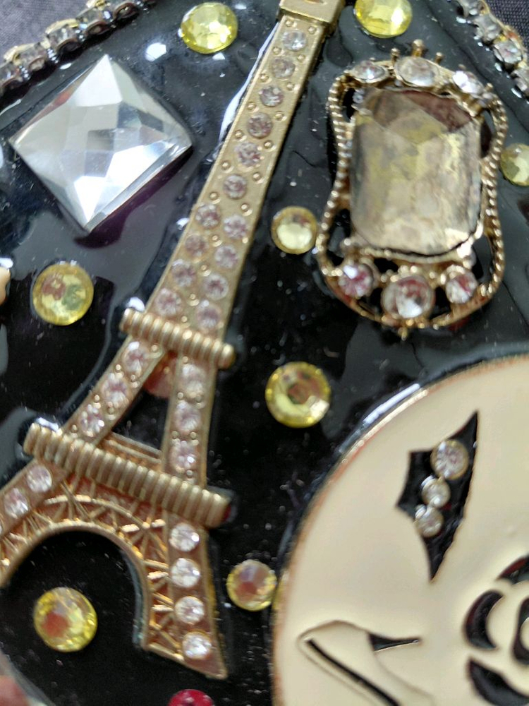 비즈 장식 체인백--7