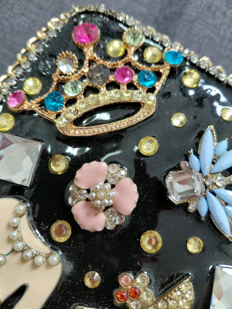 비즈 장식 체인백--8