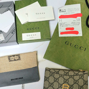 구찌 발렌시아가 콜라보 해커 프로젝트 카드지갑