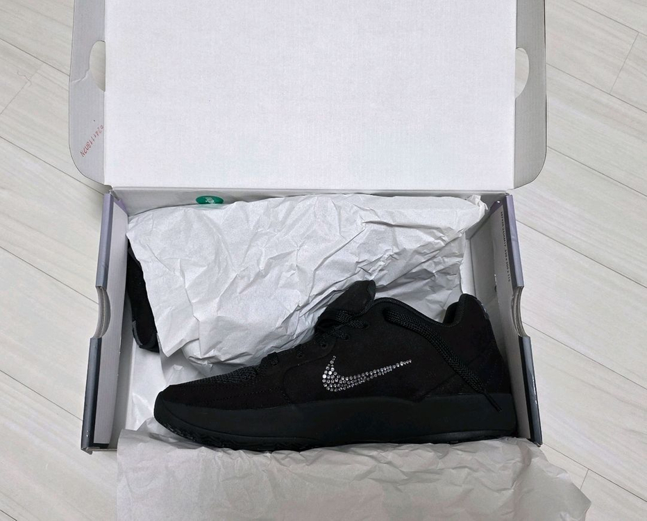 나이키 x 스와로브스키 자 2 EP 스크래치 블랙 라벨 270사이즈--3