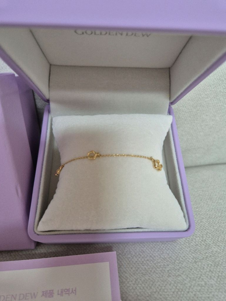 골든듀 미티오팔찌 새제품--1