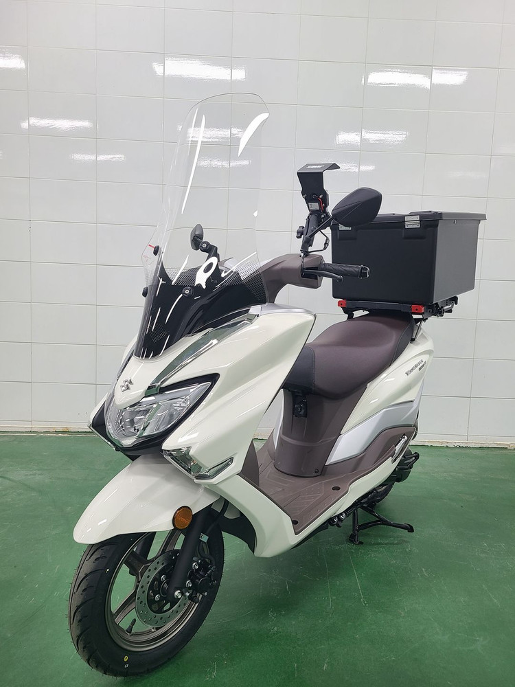 스즈키 버그만125cc 배달오토바이--2