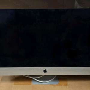 울산 중고 애플 2015 아이맥 27형 5K 레티나 디스플레이 윈도우11 설치됨