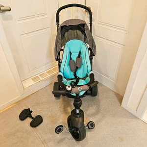 삼천리 캐스퍼 트라이크 유아용 세발 자전거 유모차