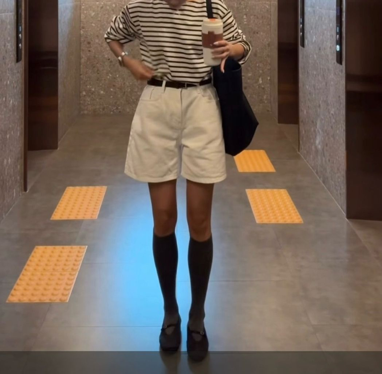 pvcs 앤더슨 스트라이프 티셔츠--2