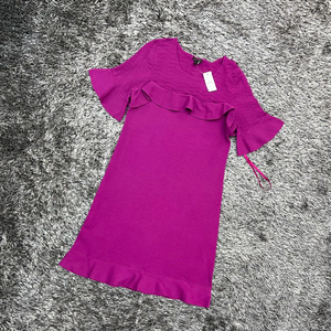 (새)앤테일러 프릴 니트 원피스 (S)