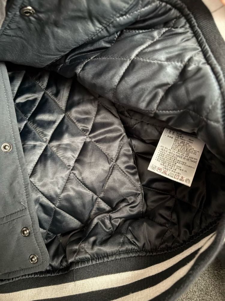 뉴발란스 UNI 바시티 패딩 자켓 네이비(M)--5