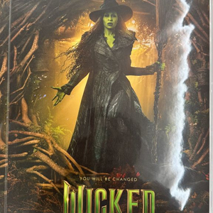 위키드 포굿 4DX 포스터 미개봉