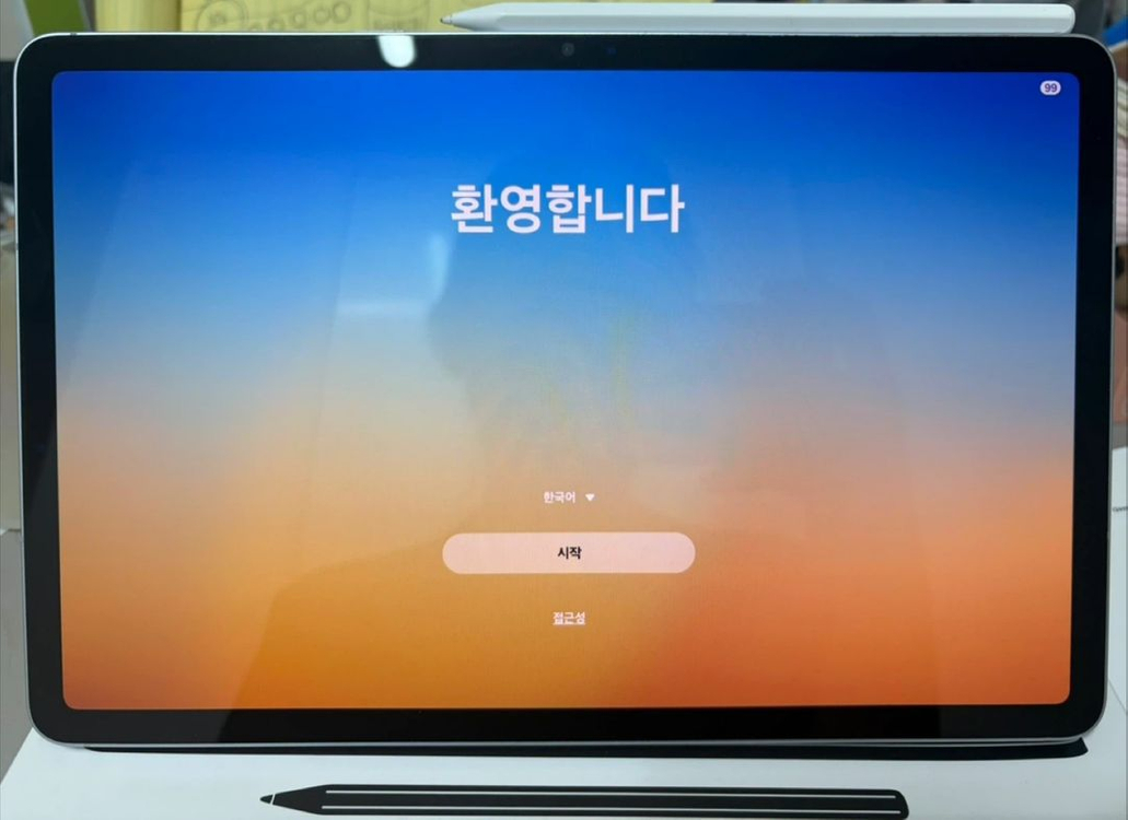갤럭시 탭 s11 실버 wifi모델 128GB--1