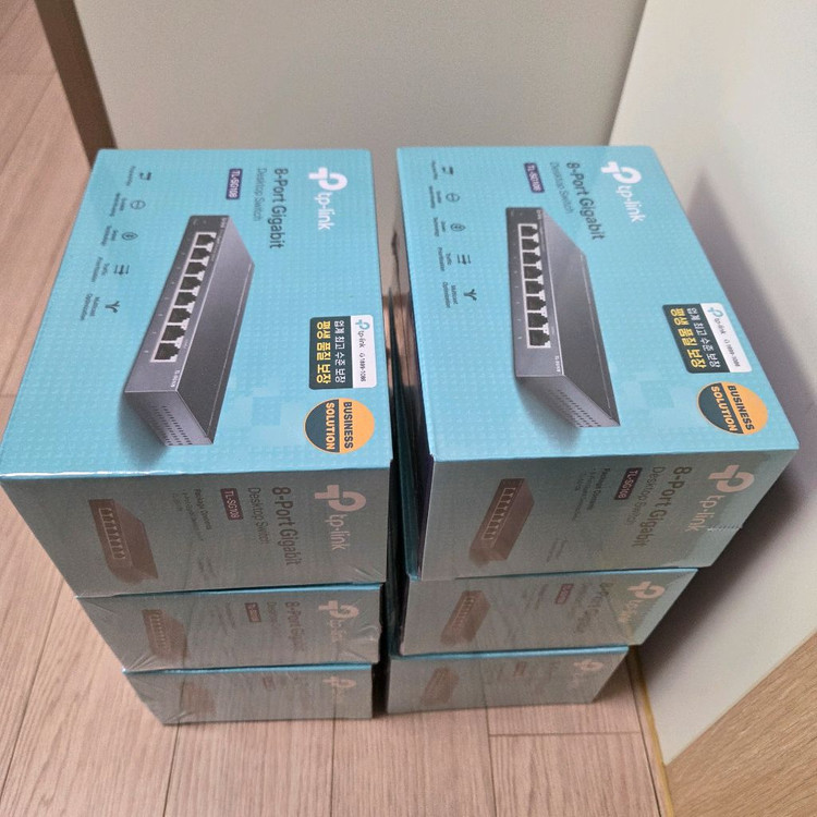 (미개봉)티피링크 8포트 기가허브 TL-SG108--1