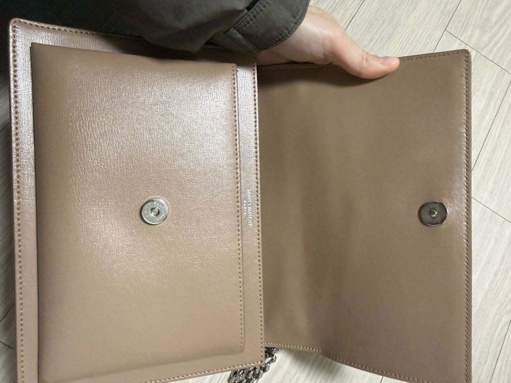 생로랑 선셋백 미디엄 / 베이지 판매예요~--2