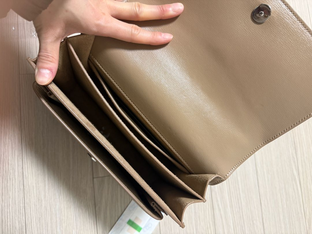 생로랑 선셋백 미디엄 / 베이지 판매예요~--3