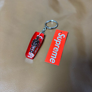 슈프림 키체인 키홀더 스켈레톤 레드