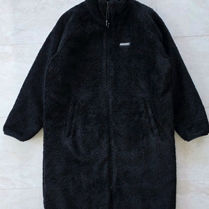 디스커버리 리버시블.양면 양털 세르파 롱패딩.95.