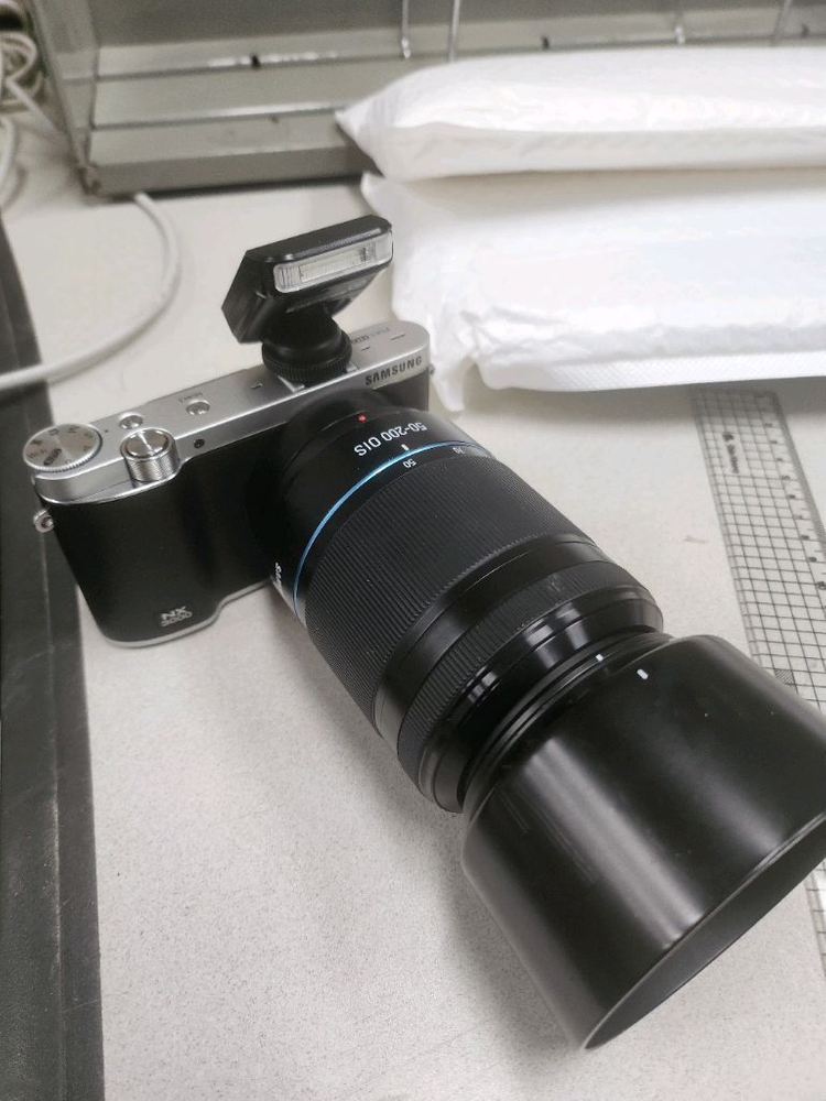 nx3000 미러리스 카메라 + 50-200mm 렌즈 세트 이미지