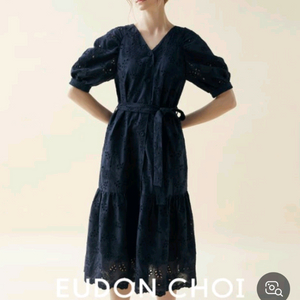 유돈초이 EUDON GHOI 펀칭원피스