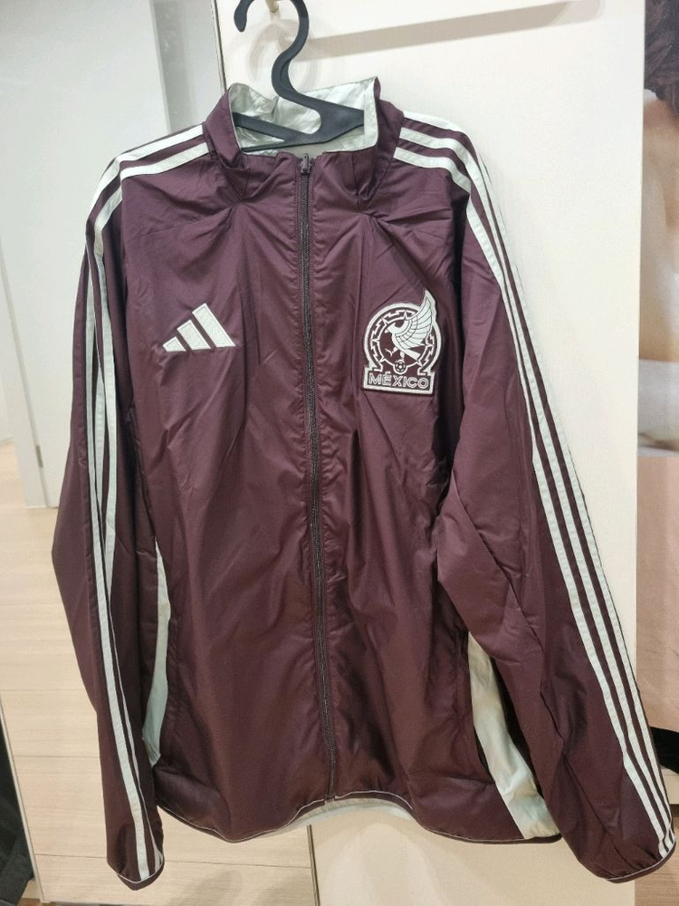 아디다스 24-26 멕시코 리버시블 양면 자켓--2
