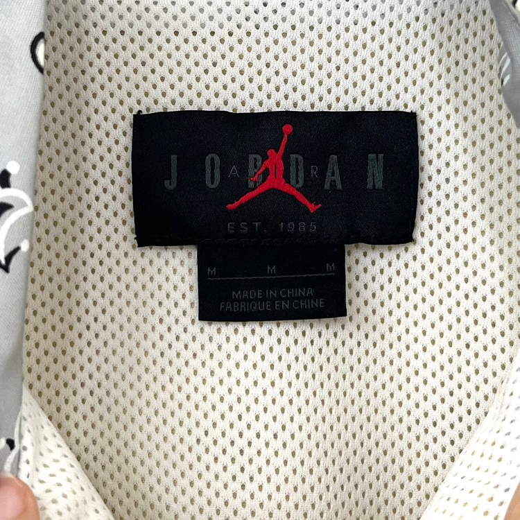 조던 x 리셀 웨스트브룩 와이낫 패치워크 하프 집 자켓--6