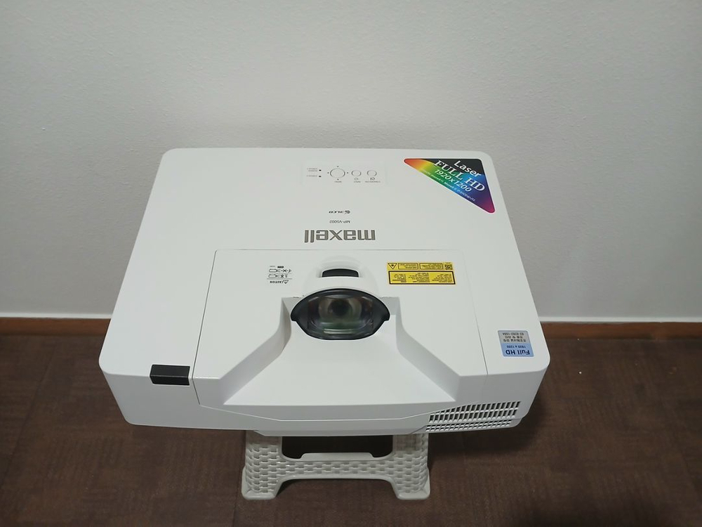레이저5000안시 단초점 맥셀MC-V5002 빔프로젝터--0