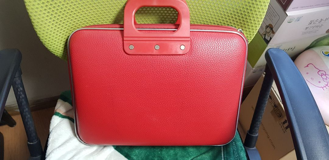 삼성, 엘지, 레노버 , 빨간색 노트북 가방 15.6인치--6