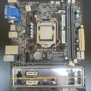 i5 4670 CPU + H81 메인보드