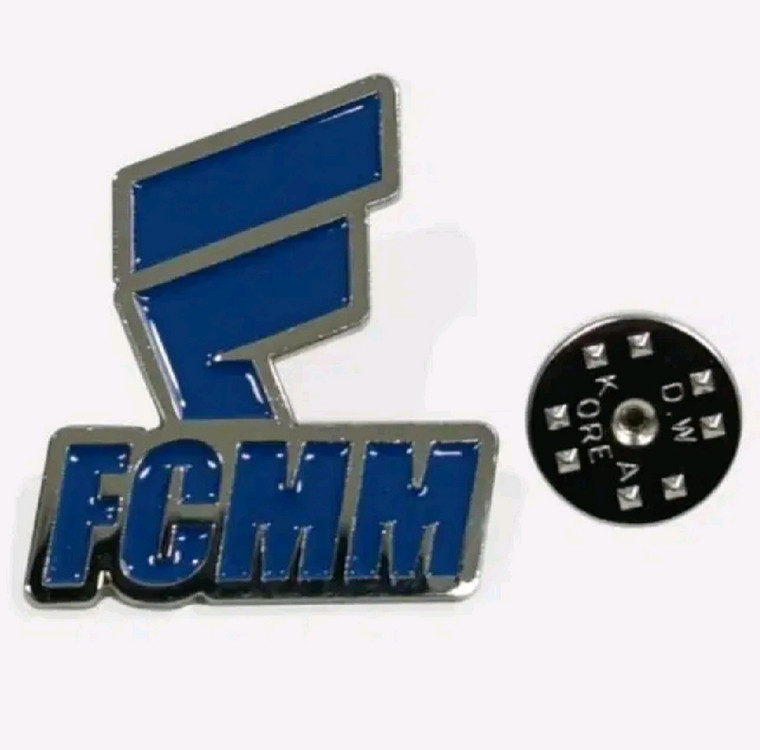 에프씨엠엠(FCMM) 로고 핀 뱃지 3종 일괄 뺏지 이미지