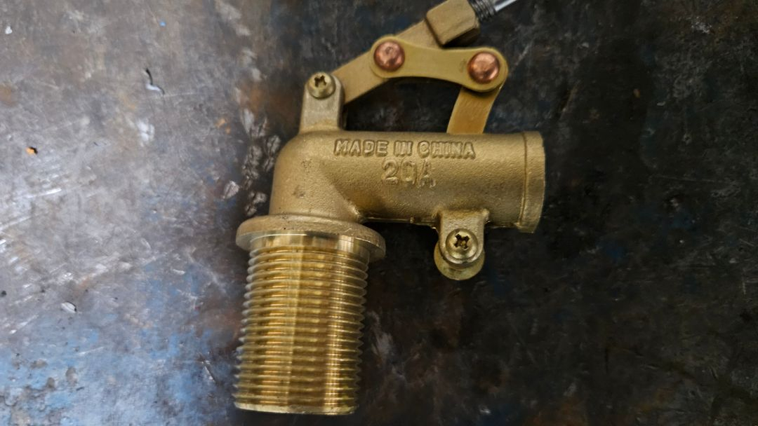 PVC볼탑20A PVC플러팅밸브 물탱크밸브 (개당 4천원) 30개 이상시 개당3천5백원 이미지