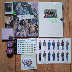 BTS-DECO KIT.상태 좋아요.소장만 했어요.사진 참고하세요