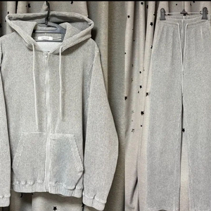 [2종 세트 일괄]트렌디어패럴 자체제작 코듀로이 골덴 그레이 트레이닝