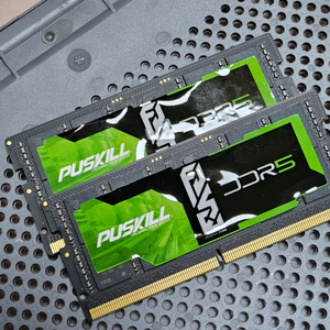 puskill ddr5 5200 64gb 노트북램 판매합니다