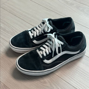 반스 올드스쿨 컴피쿠시 블랙/화이트 265mm