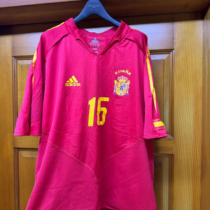 2004-2006 스페인 홈 어센틱 정품 사비 알론소 아디다스 유니폼