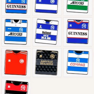 퀸즈파크레인저스(QPR) 유니폼 뱃지 10종 일괄 축구 뺏지