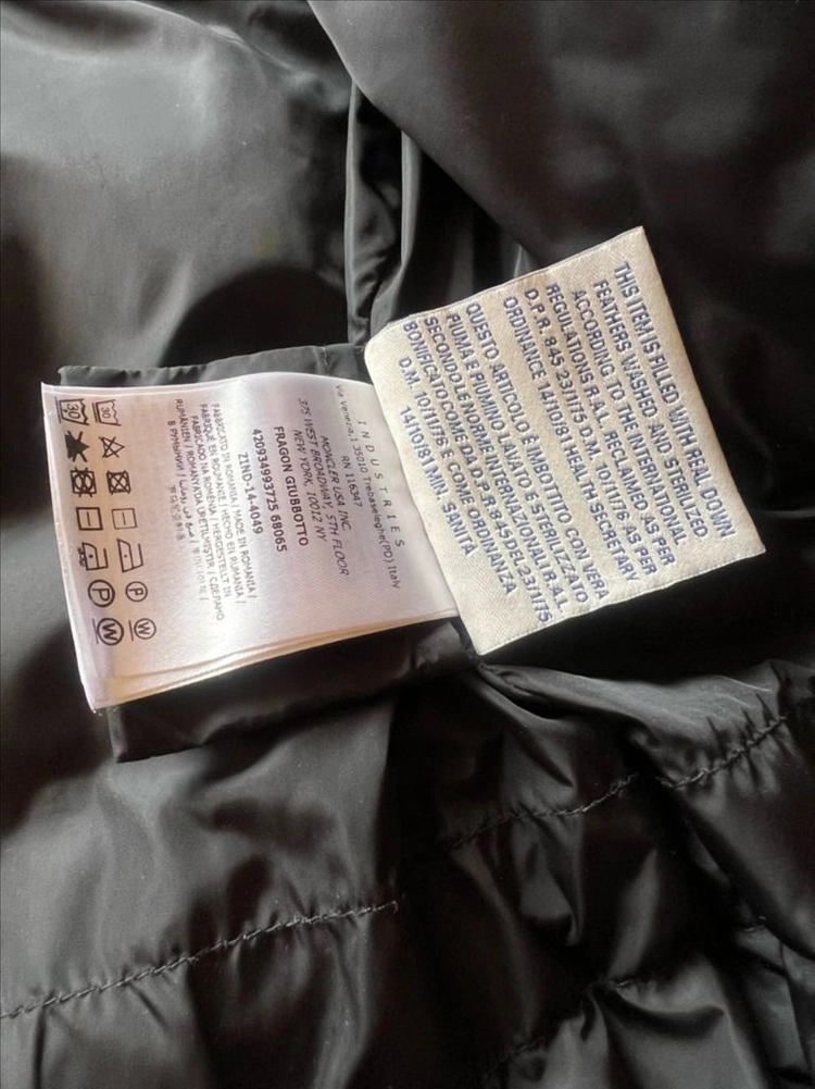 몽클레어 프라곤 구 아프로티 카키브라운 0사이즈 이미지