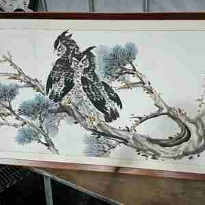 그림 운보김기창화백78~130cm