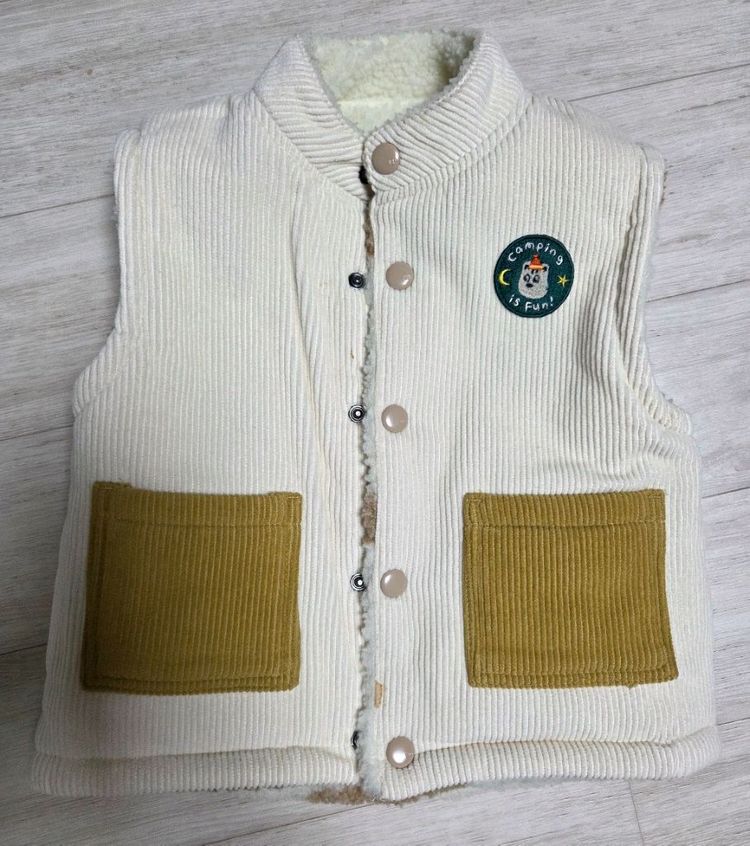 블루독베이비 도기 리버시블 조끼 4세--1