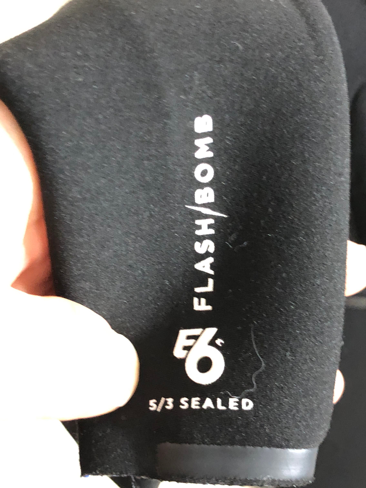 립컬 플래쉬밤 e6 집프리 서핑 웻수트 서핑수트 5/3 mm S사이즈--2