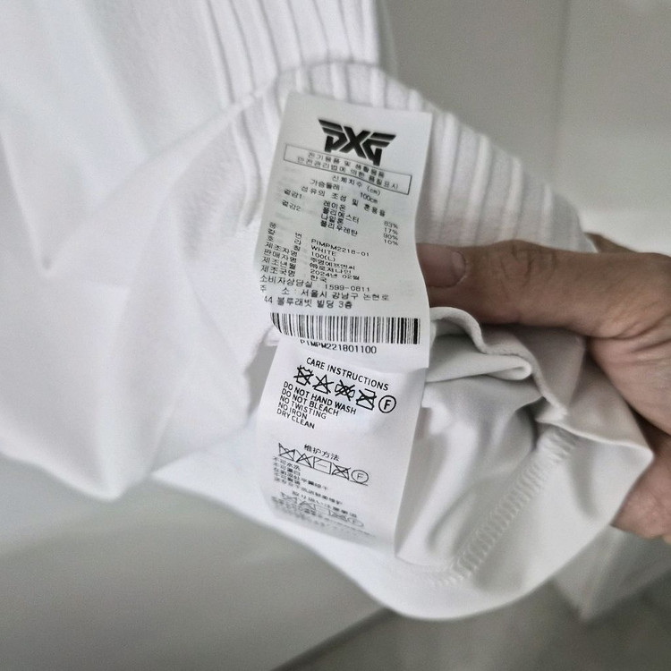 PXG 피엑스지 니트 하이브리드 남성반팔티 L--5
